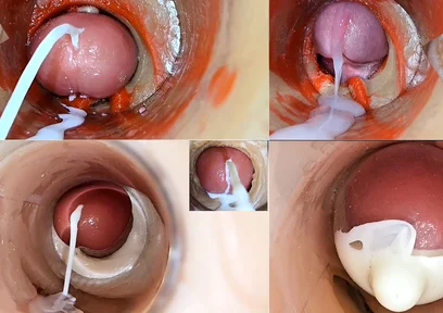 Cumfeti Dripping Creampie Compilation- Endoscopy View