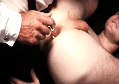 Shoots Load While Dildo Fucks Him - Felix Kamp And Serg Shepard