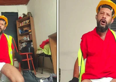 White Underwear - Worker (double Camera)