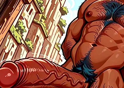 Beach Hunks Showing Erections