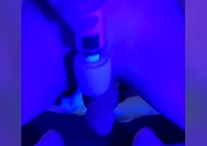 Moaning And Growling Femboy Riding Cock :3