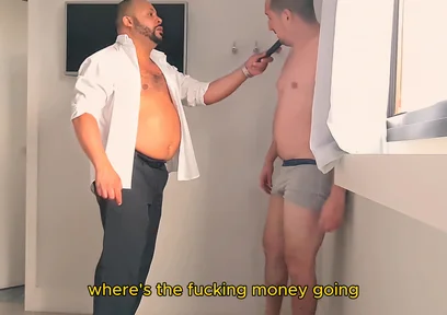 Bearzinho Black - the Debt Collector’s Bondage Interrogation