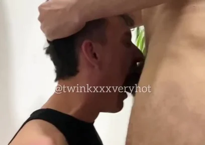 Swallowing My Rich Master's Cock
