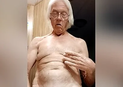 Old Man Wanking