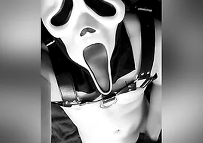 Ghost Face Jerks Off Onto Your Face