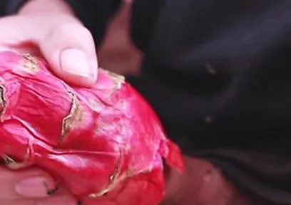 I Was So Horny I Used A Dragon Fruit To Jerk Off And Then Took A Long Piss