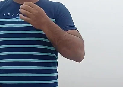 Indian Daddy Takes off His Clothes in Freezing Winter Fog