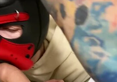 Young Guy Sucks Big Dick In Public Toilet And Gets Cumshot