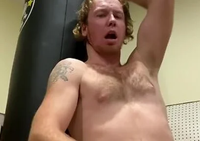 Gym Bro Jerk Off Breath Play