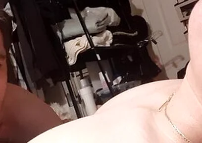 Latino Stepdad Helps His Disabled Boy Cum