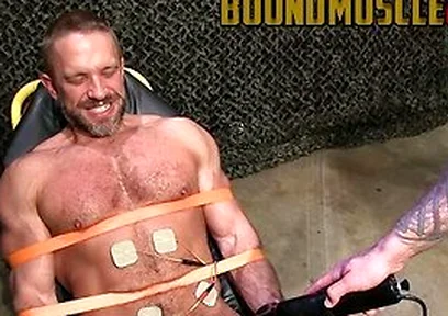 Dirk Caber And Drake Jaden - Hairy Sub Enjoys Electric Shock For His Balls And Cock