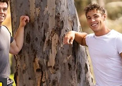 Muscular Hunks Clark Reid & Kyle Go Crazy On Each Others Cock And They Both Cum Hard
