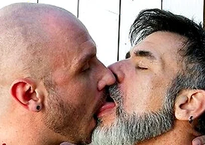 Greg Riley And Lawson James Enjoy Hard Outdoor Pounding