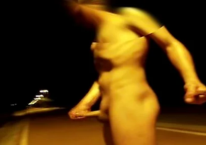 Enjoying My Nudity In The Suburb I Had To Escape From Boy Who Yelled At Me, Hide And Jerk Off