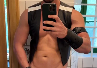 Getting ready for my next scene