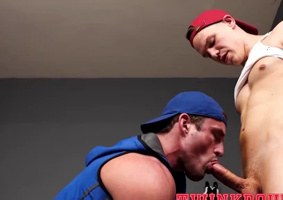 Alluring Top Banging His Muscular Coach With Jack Savvy And Mark Lax