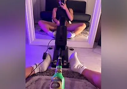 Japanese Boy Fap With Piston Machine