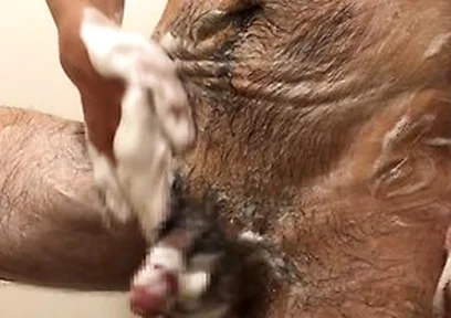 [hd] Hairy Body, Fondled My Body Gently, Small Penis, Thoroughly Wash Your Body