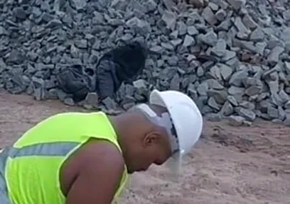 The Workers Were Alone on the Site and Look What They Did
