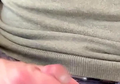 Jerking-off on the Train, Thick Cum