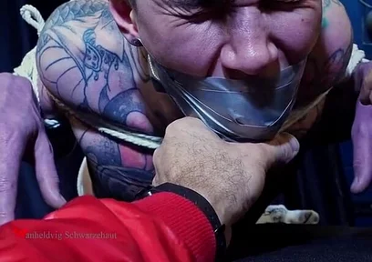 Nicky Predicament Bondage with Socks Gagging