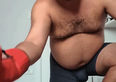 Bearzinho Black - POV Boxing Domination (hotel Roleplay)
