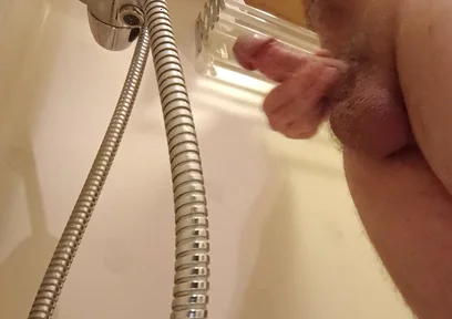 December Bathroom Cumshot