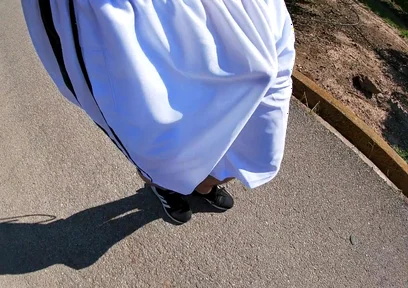 Flashing My Boner in See Thru Basketball Shorts for the Cyclists and Runners