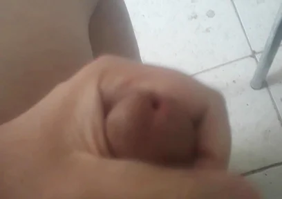 Hard Cock and Handjob Without Cumming