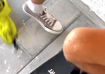 He Noticed a Guy He Saw on a Gay App, and Asked Him to Have Sex Right Then and There. He Fucked a Skateboarder on a Fire Escape