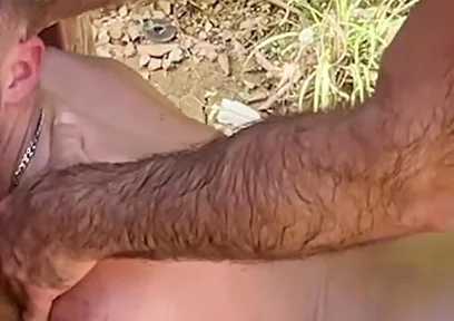 Flip Fuck on Heavy Equipment; Private Outdoor Release 22 Mins