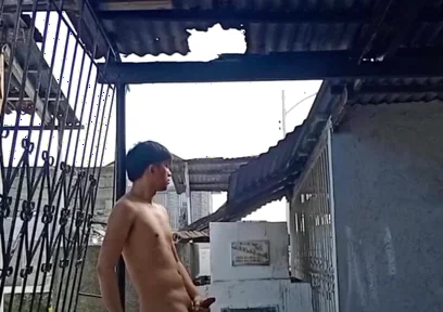 Asia Twink Outdoor Sex