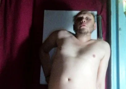 Spredding Cum All Over My Tummy