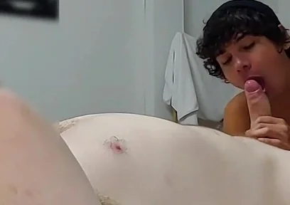 Ginger British Lad Tries Gay Sex for the First Time - 