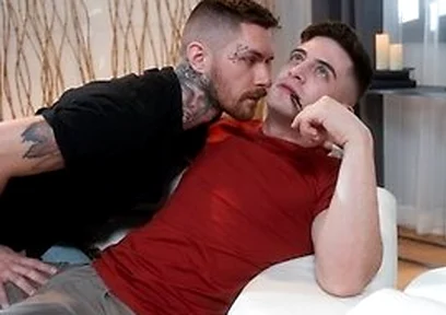 Hot Work Buddies Cant Keep Hands Off Each Other With Zak Bishop And Trevor Brooks