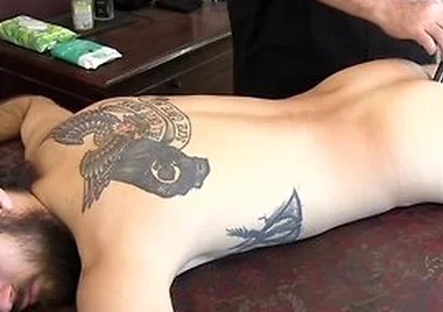 Horny Masseur Cant Resist Devouring Leeroys Cock And Asshole