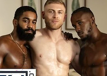 Shadow And Pheonix M. Fellington Take Turns Fucking Matthew Elliss Ass Hard