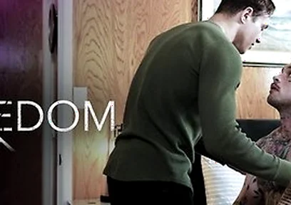 Power Crazy Parole Officer Fucks Tatted Muscle Ex-con - Jayden Marcos, Davin Strong