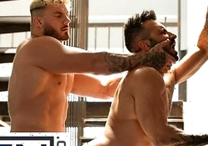 Men - William Seed Massages His Cock While Johnny Viper Watches And Gets A Hard On