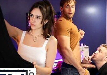 Men - Horny Tailor Mateo Tomas Measures Up Dom Kings Dick And Gives Him A Sneaky Blowjob