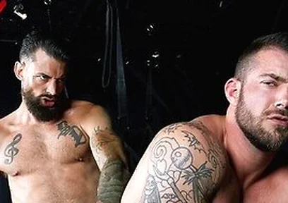 Hunk Tryp Bates Takes Alpha Wolfes Raw Cock Inside His Ass