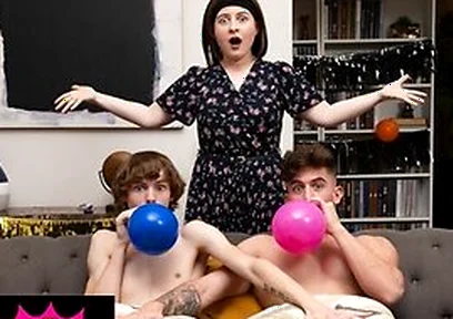 Spikey Dee Cant Blow Any Balloons So Trevor Brooks Shows Him How To Blow Like A Pro