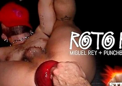 Punchboys Hole Turned Into A Wrecked Recturm And Juice Prolapse - Miguel Rey, Power Bottom And Rose Bud