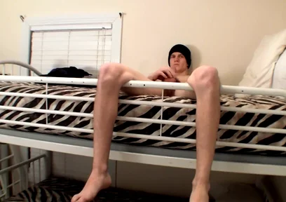 Cum covered feet with str8 Lex