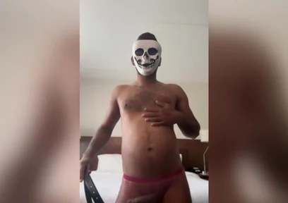 Belt Whipping - Dick