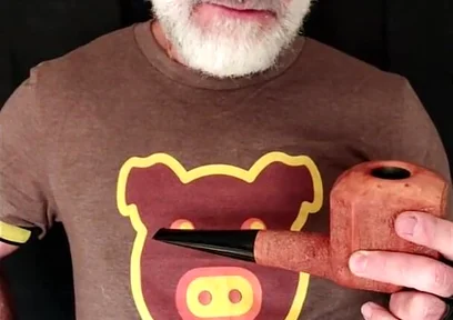Huge Pipe Smoking Dad