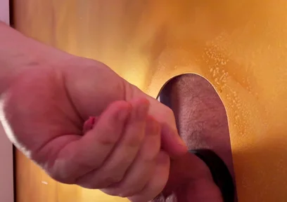 Gold Gloryhole - I Just Wanted to Suck Him Slow… Then the Real Shock Came