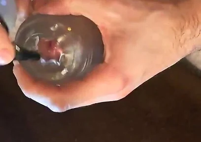 Jerked off and Cumshot