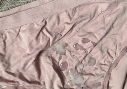 Cum on Wife’s Panties 8