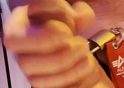 Sub Puppy Explodes Cum After Release of His Chastity Cage